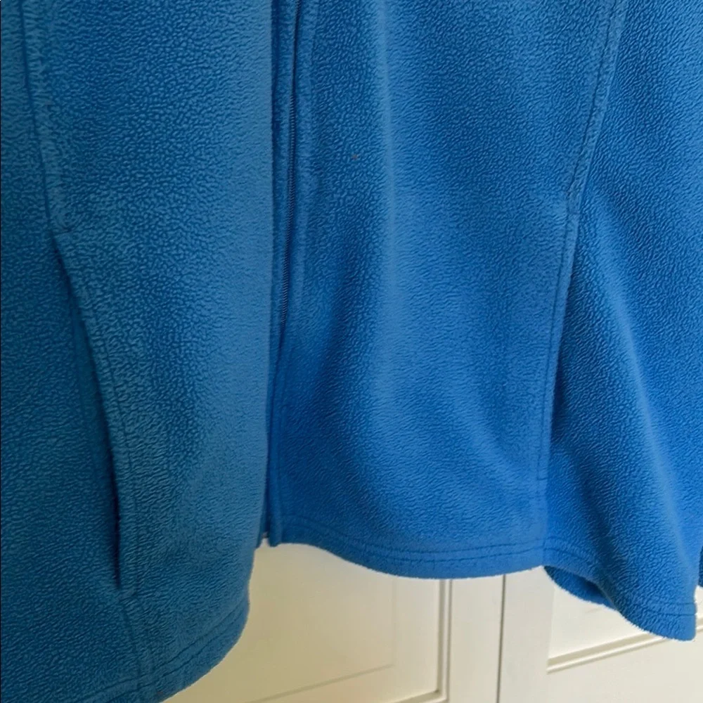 L.L. Bean Blue Cardigan Fleece with Zip-Up Style - Picture 7 of 13